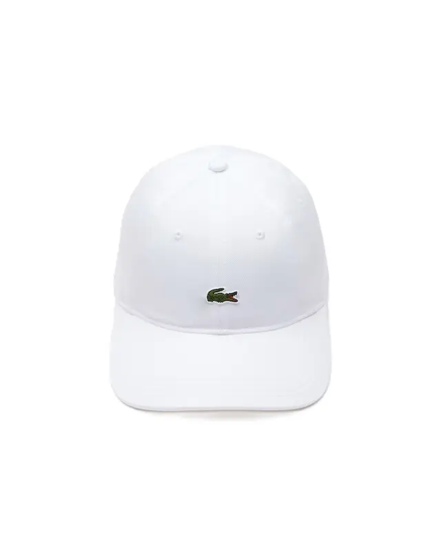 BONE DE GABARDINE LACOSTE BRANCO