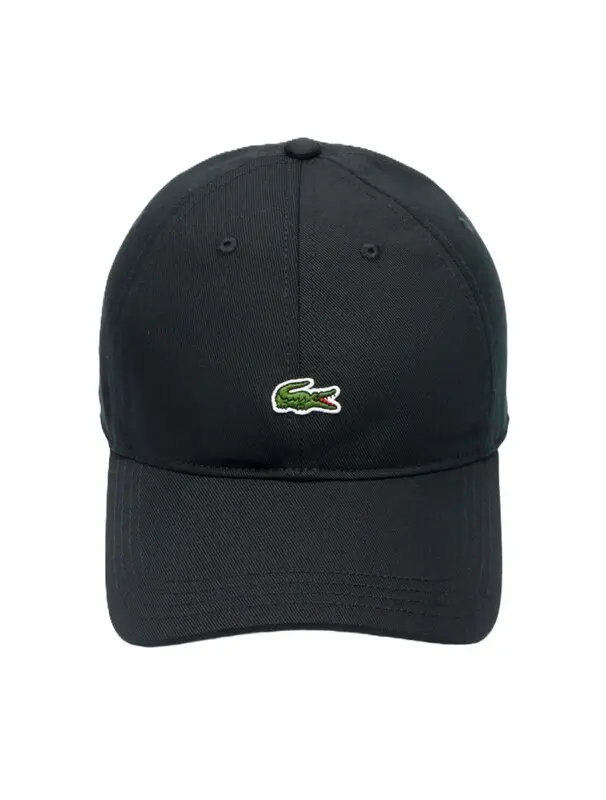 BONE DE GABARDINE LACOSTE PRETO