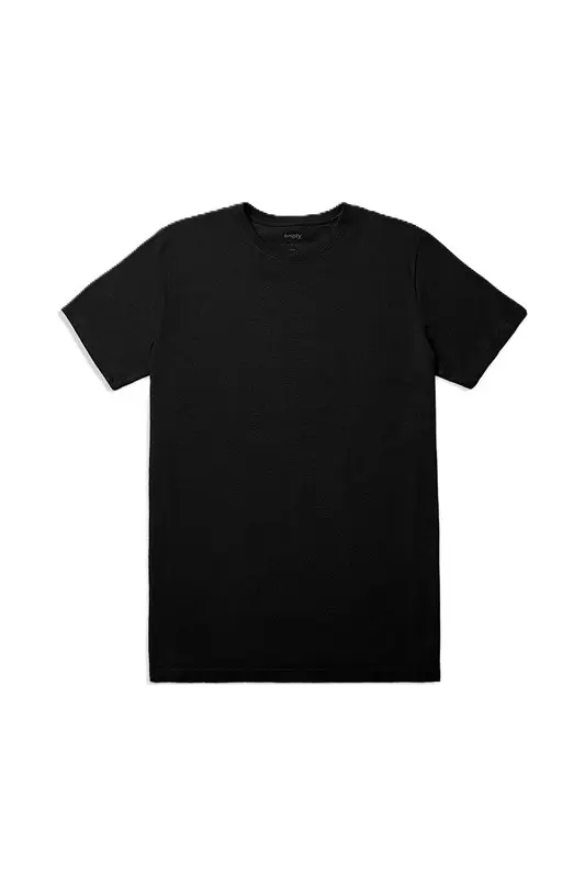 CAMISETA EMPTY CREPE PRETO