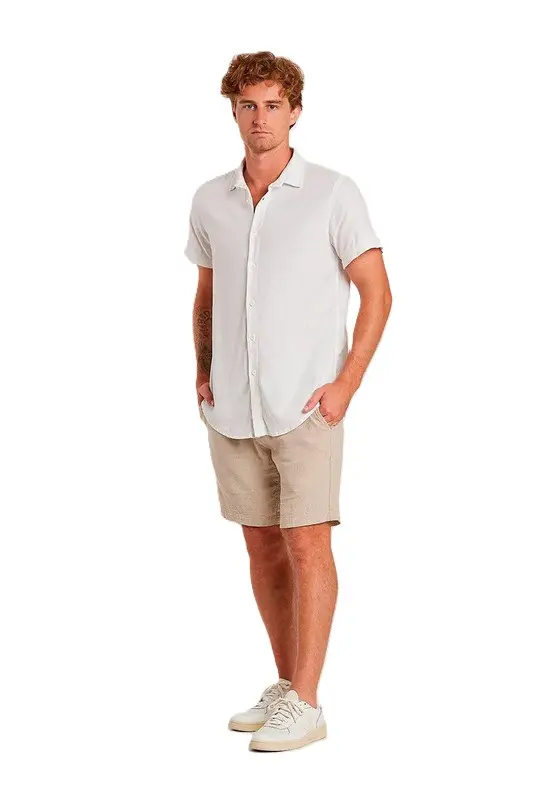 CAMISA EMPTY LINHO BRANCO