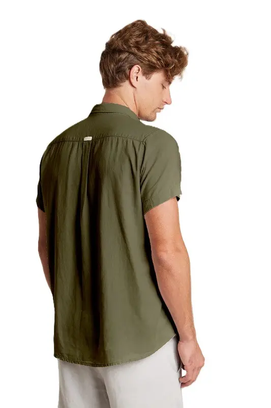CAMISA EMPTY LINHO VERDE