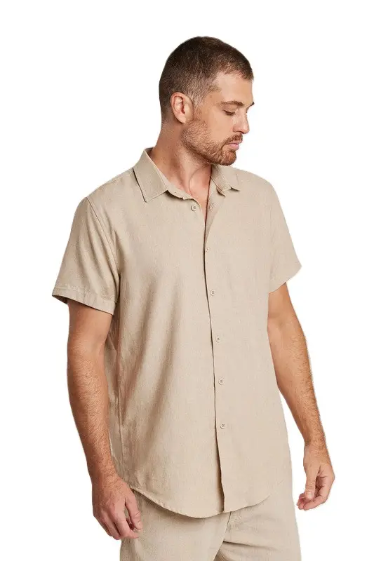 CAMISA EMPTY LINHO NATURAL
