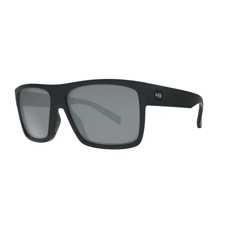 OCULOS HB WOULD 2.0 MATTE BLACK SILVER UNICA