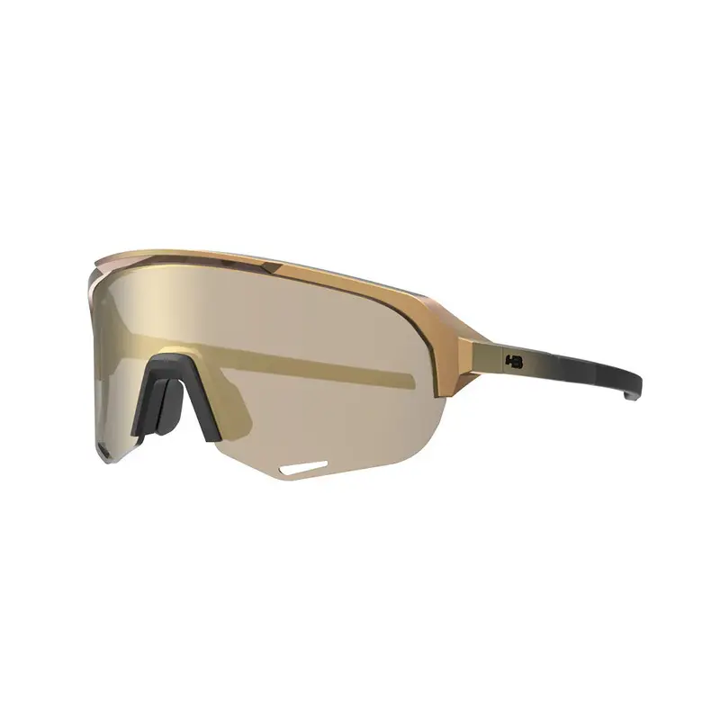 OCULOS HB EDGE R M GRA BLACK GOLD GOLD CHROME UNICA