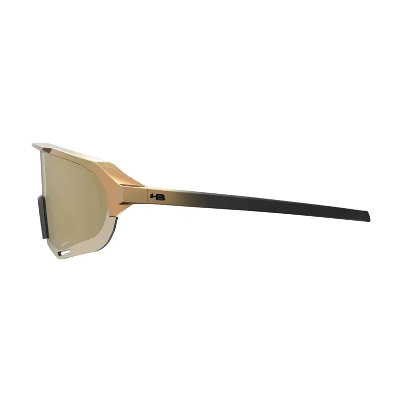 OCULOS HB EDGE R M GRA BLACK GOLD GOLD CHROME UNICA