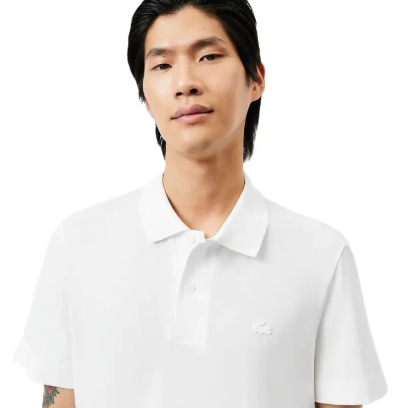 POLO LACOSTE MOVEMENT REGULAR FIT WHITE