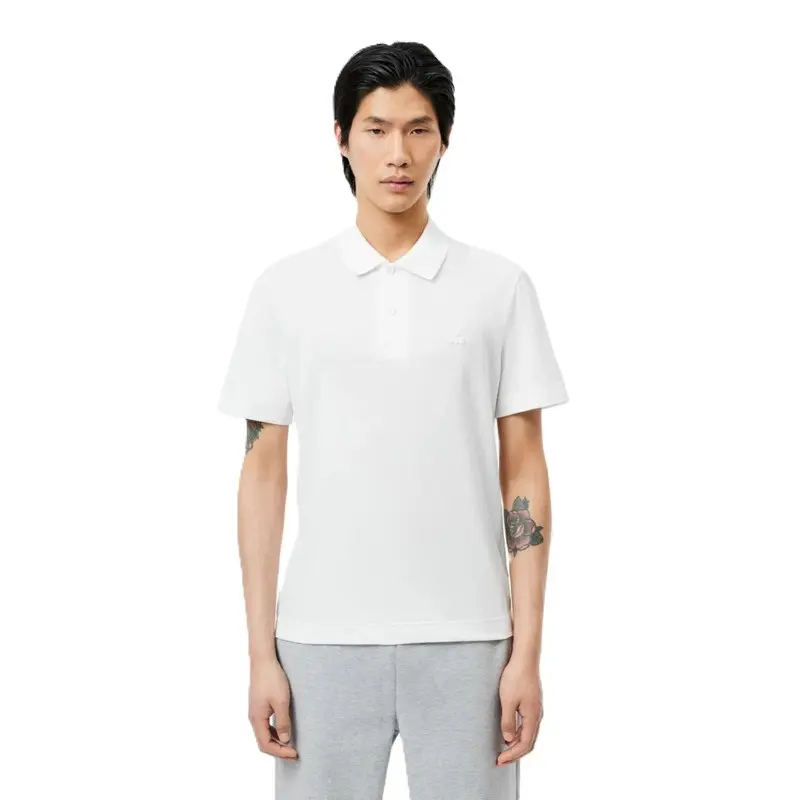 POLO LACOSTE MOVEMENT REGULAR FIT WHITE
