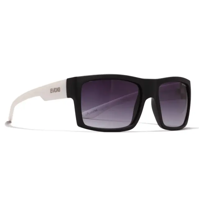 OCULOS DE SOL EVOKE THE CODE II BRA10A BLACK MATTE WHITE GRAY GRADIENT