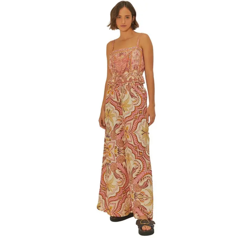 CALCA FARM LENCO JOIA TROPICAL LENCO JOIA TROPICAL/BEGE SEDA