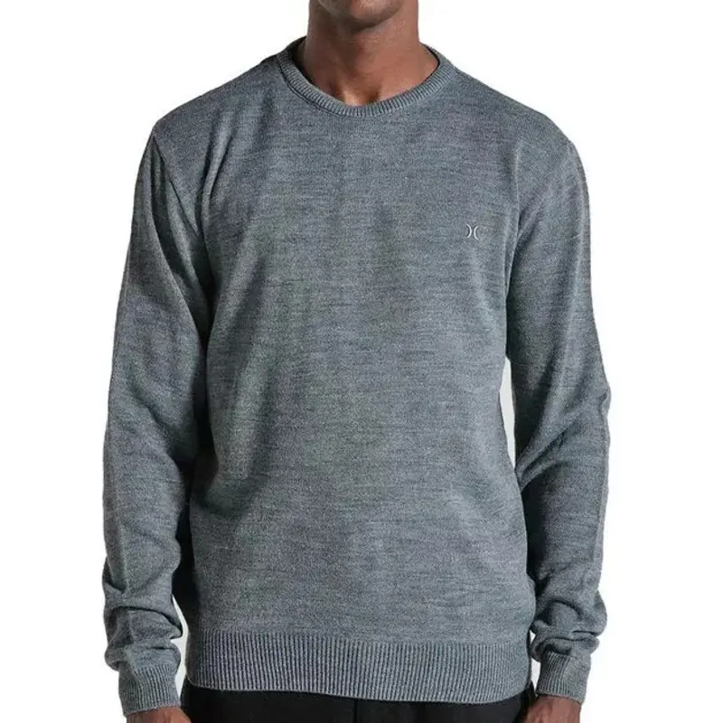 TRICOT HURLEY RETILÍNEA CLASSIC MESCLA AZUL