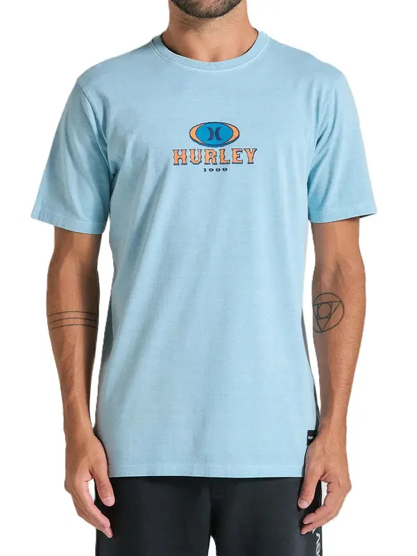 CAMISETA HURLEY RETRO WAVES AZUL