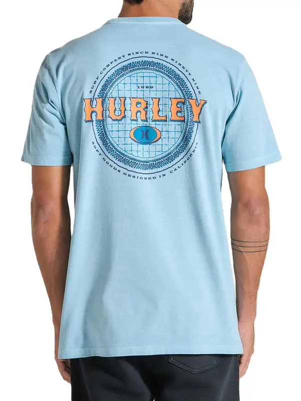 CAMISETA HURLEY RETRO WAVES AZUL