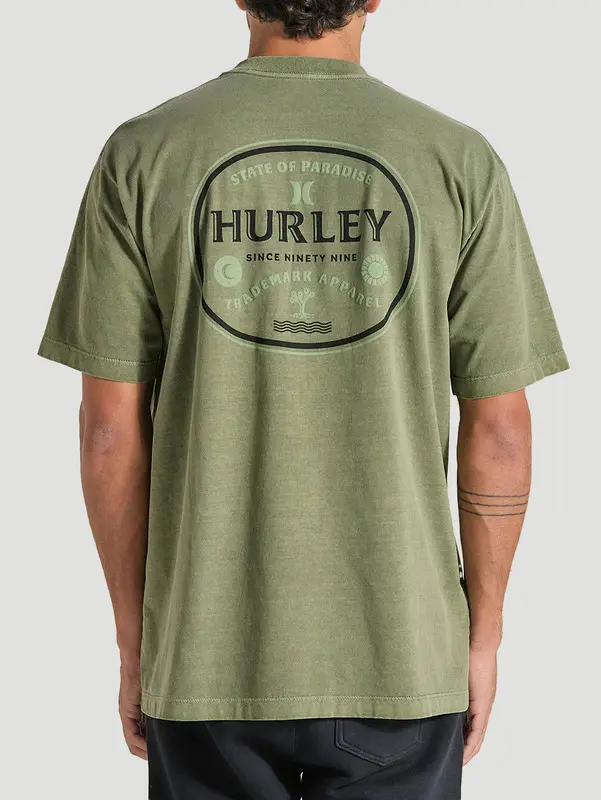 CAMISETA HURLEY BOTTLE MILITAR