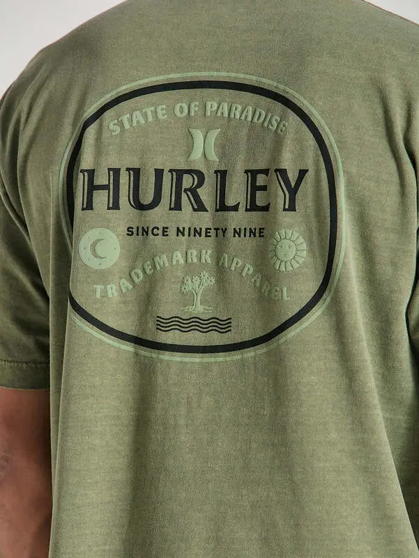 CAMISETA HURLEY BOTTLE MILITAR
