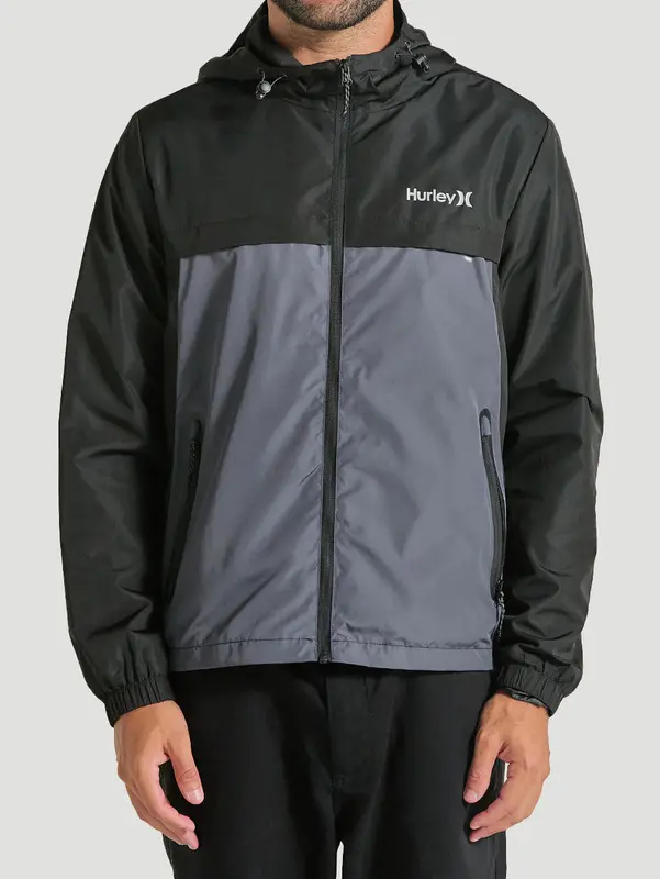 CORTA VENTO HURLEY RANGE PRETO