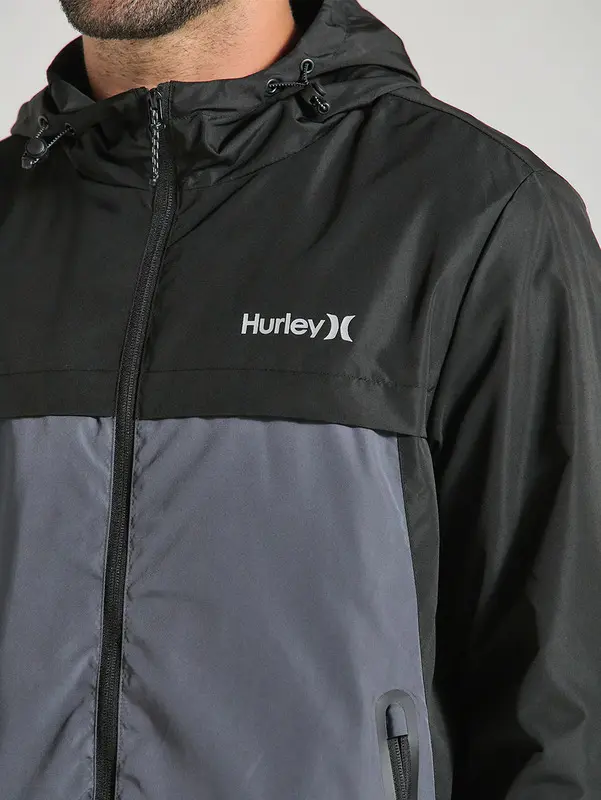 CORTA VENTO HURLEY RANGE PRETO