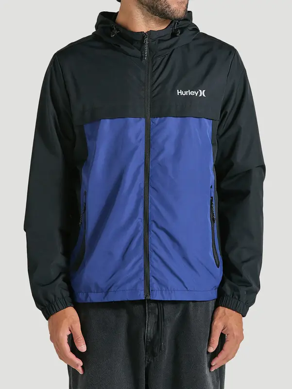 CORTA VENTO HURLEY RANGE IMPERMEÁVEL MARINHO