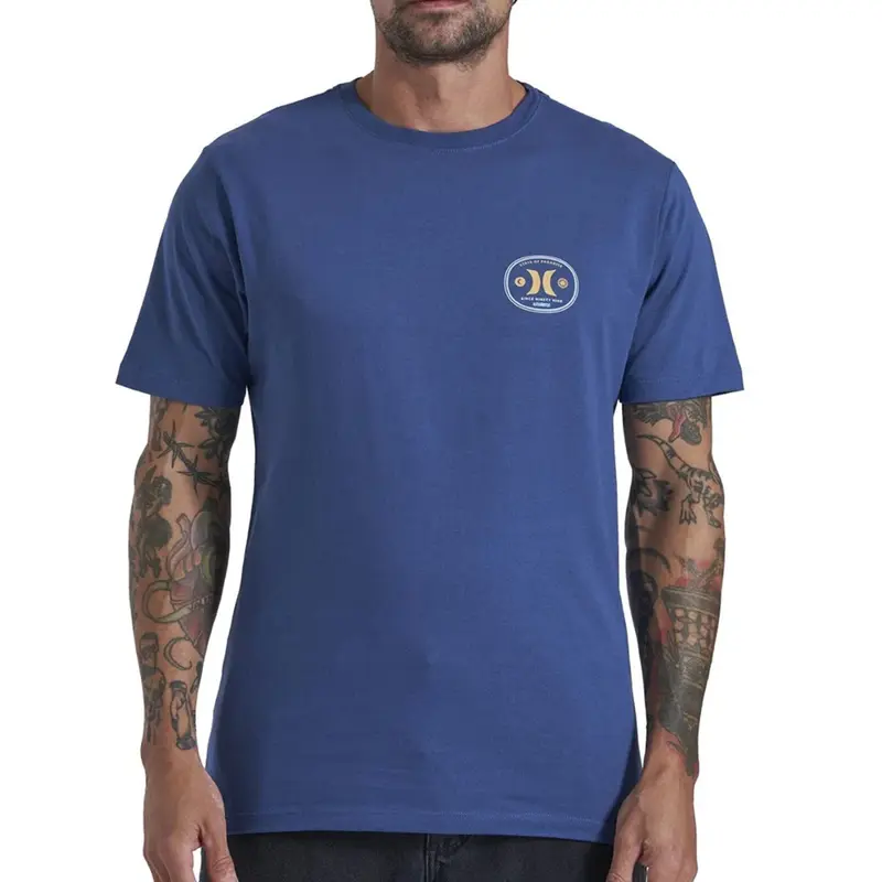 CAMISETA HURLEY SILK BOTTLE OVER MARINHO