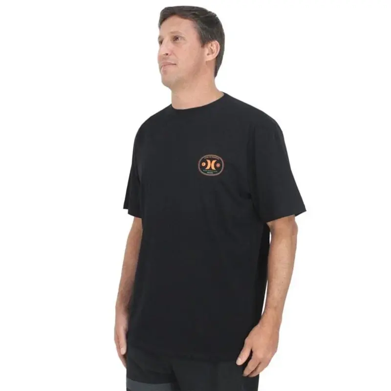 CAMISETA HURLEY SILK BOTTLE OVER PRETO