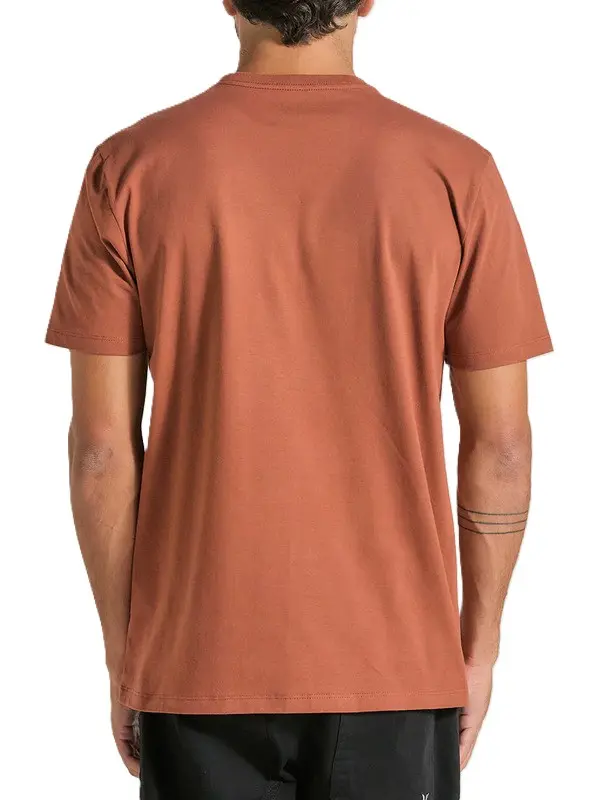 CAMISETA HURLEY SILK STONE MARROM
