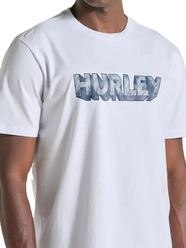 CAMISETA HURLEY SILK STONE BRANCO
