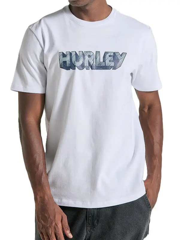 CAMISETA HURLEY SILK STONE BRANCO