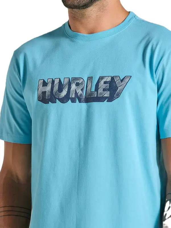 CAMISETA HURLEY SILK STONE AZUL