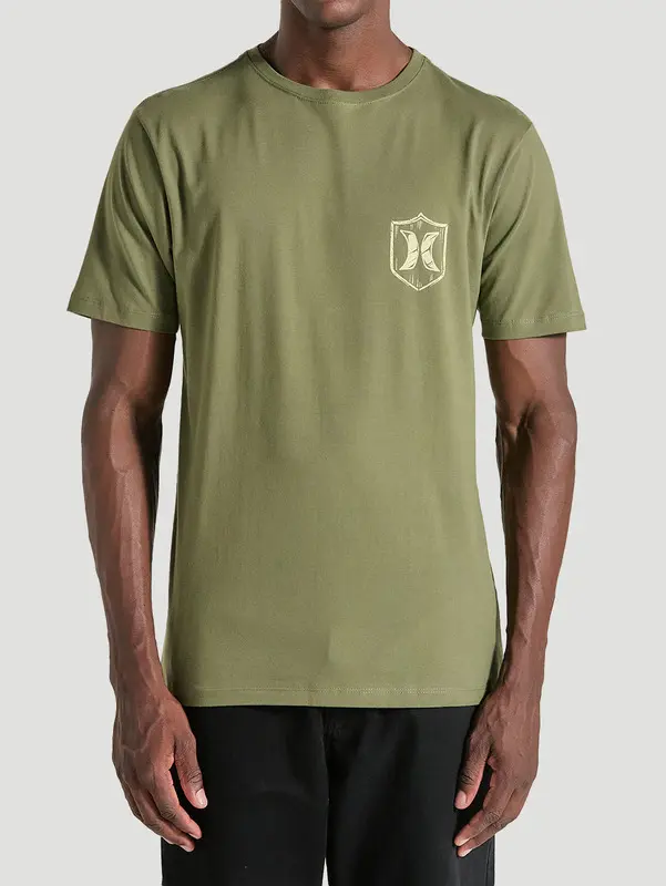 CAMISETA HURLEY SILK EAGLE MILITAR