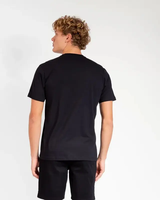 CAMISETA RIP CURL WETTIE LOGO BIG BLACK