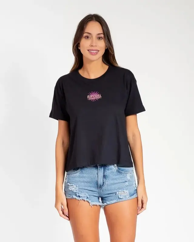 CAMISETA RIP CURL HYPE BLACK