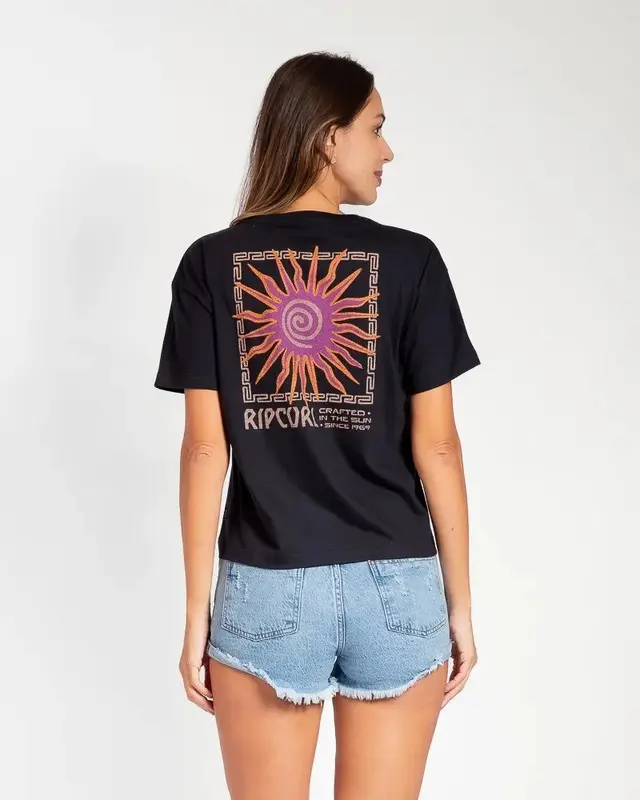 CAMISETA RIP CURL HYPE BLACK