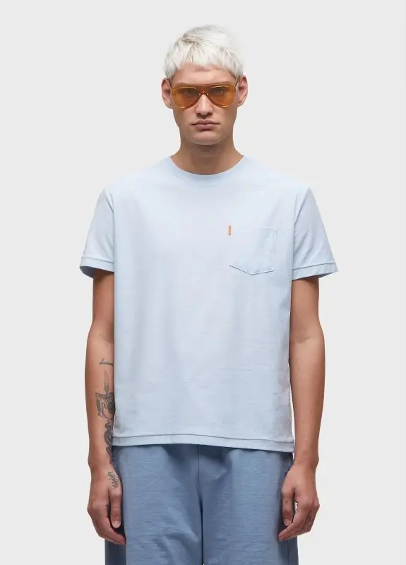 CAMISETA OSKLEN WASHED POCKET SPOT BRANCO