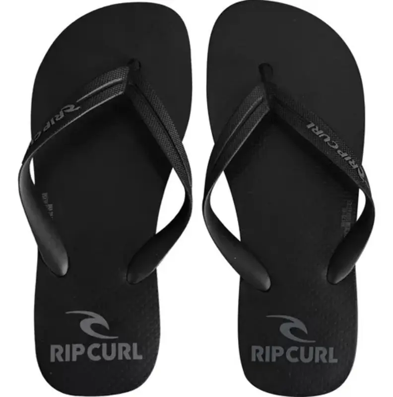CHINELO RIP CURL BRAND LOGO BLACK
