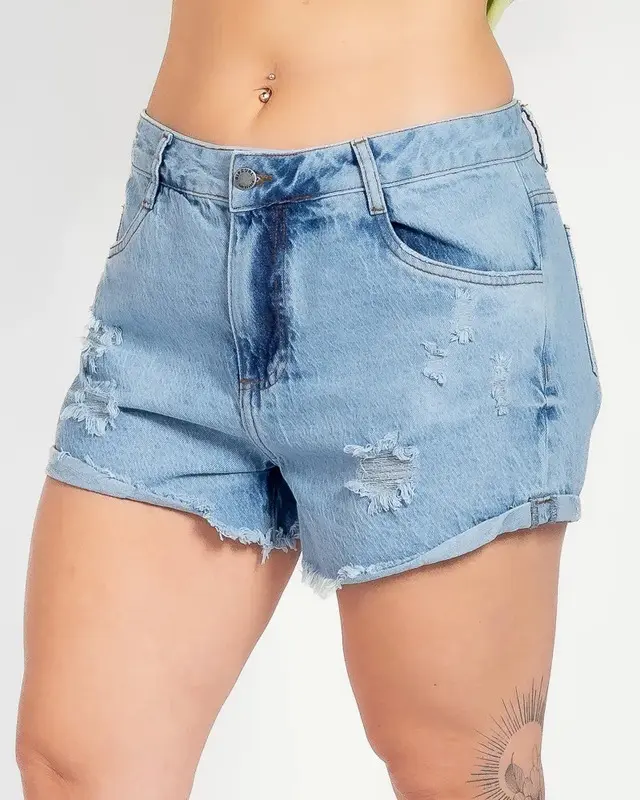 SHORT RIP CURL JEANS SOPHIE BLUE
