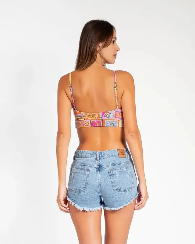SHORT RIP CURL JEANS SOPHIE BLUE