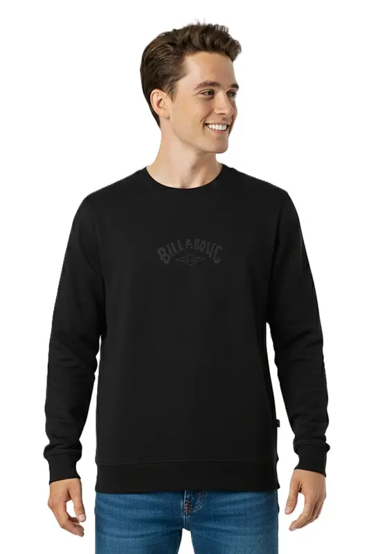 MOLETOM BILLABONG CARE MID ARCH TN PRETO