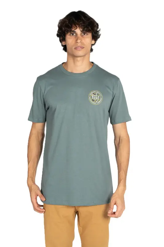 CAMISETA BILLABONG ROTOR FILL VERDE ESCURO