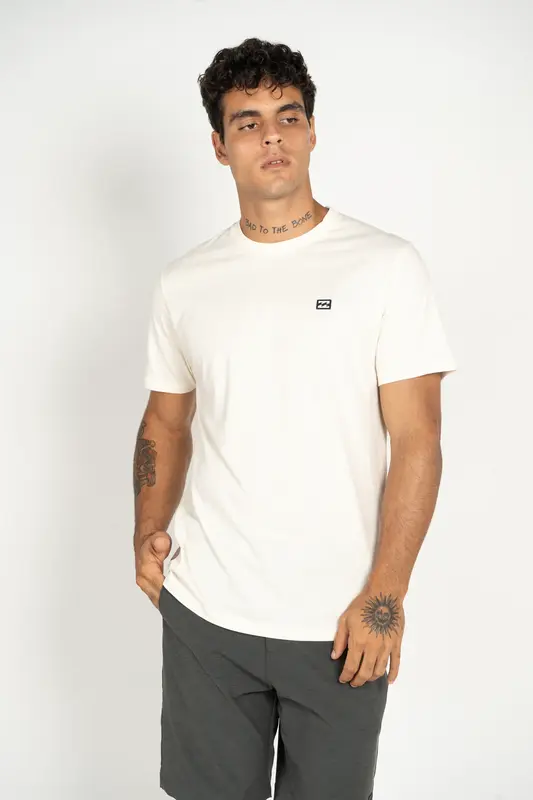 CAMISETA BILLABONG M/C ICON PATCH OFF WHITE