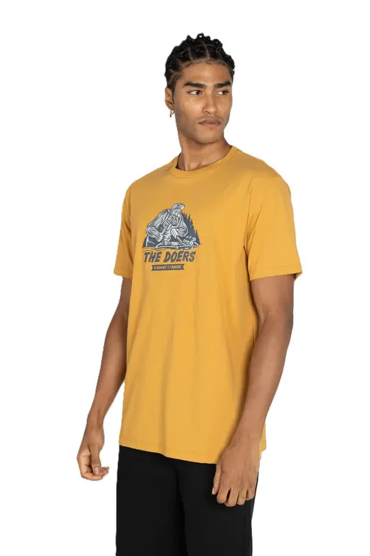 CAMISETA ELEMENT SHAPER AMARELO