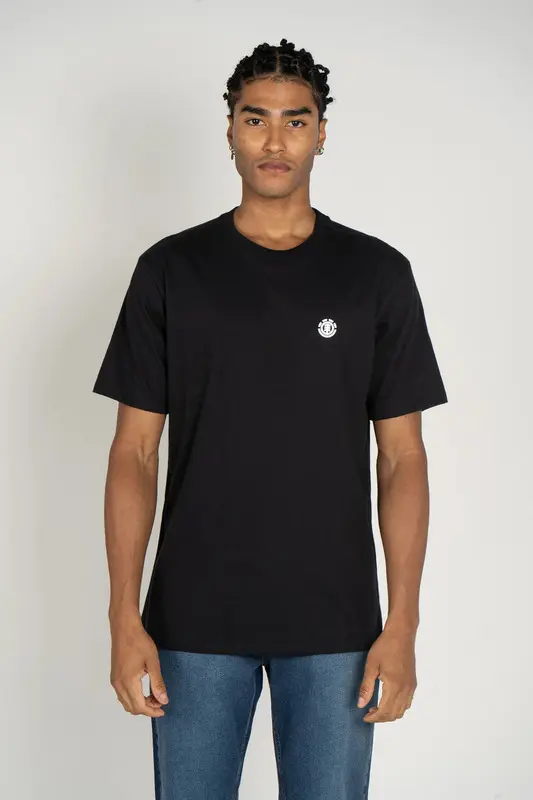 CAMISETA ELEMENT BASIC CREW PRETO