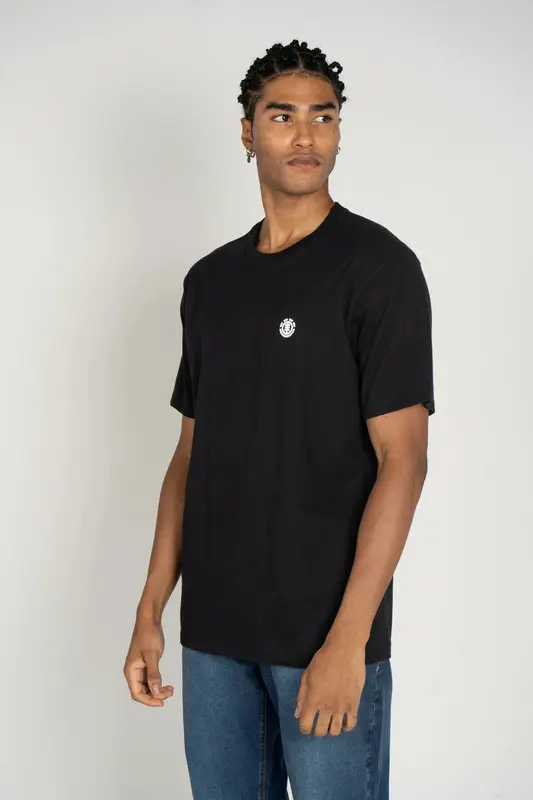 CAMISETA ELEMENT BASIC CREW PRETO