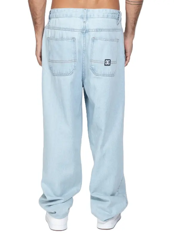 CALCA DC SHOES JEANS WORKER BAGGY AZUL CLARO