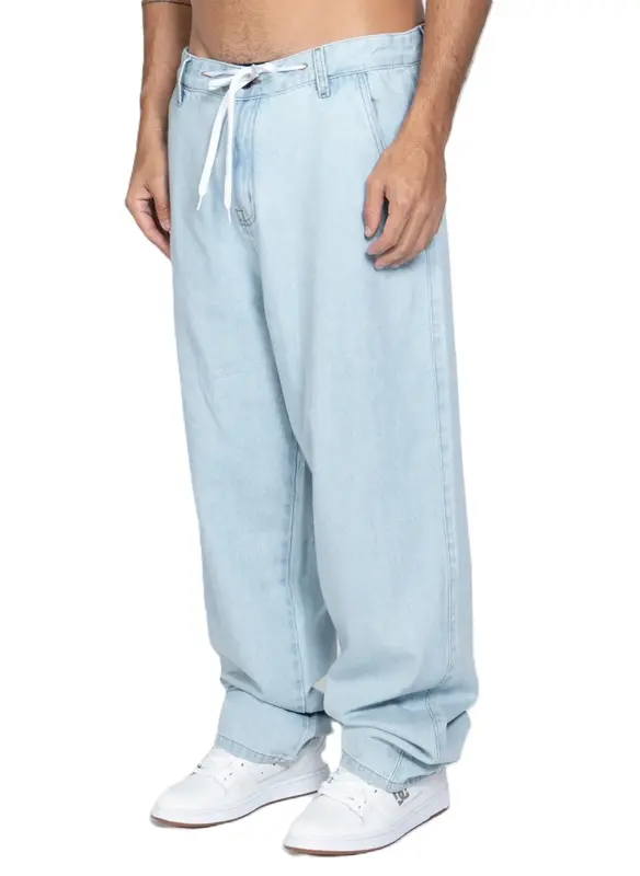 CALCA DC SHOES JEANS WORKER BAGGY AZUL CLARO