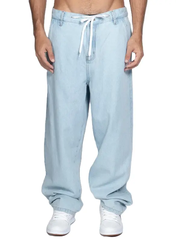 CALCA DC SHOES JEANS WORKER BAGGY AZUL CLARO
