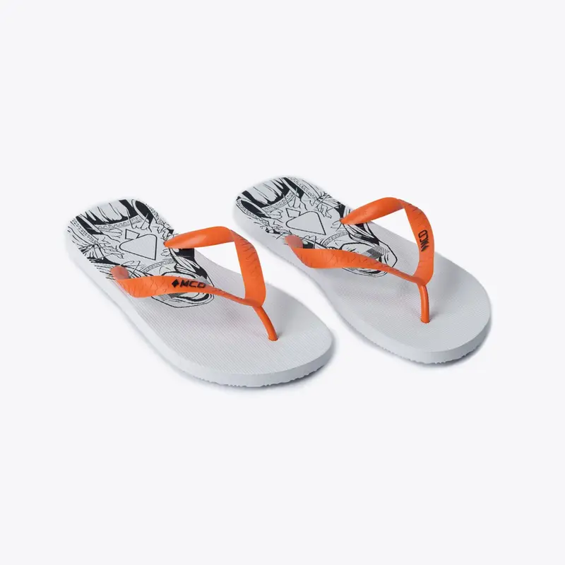 CHINELO MCD SANTA CENSURADA BRANCO