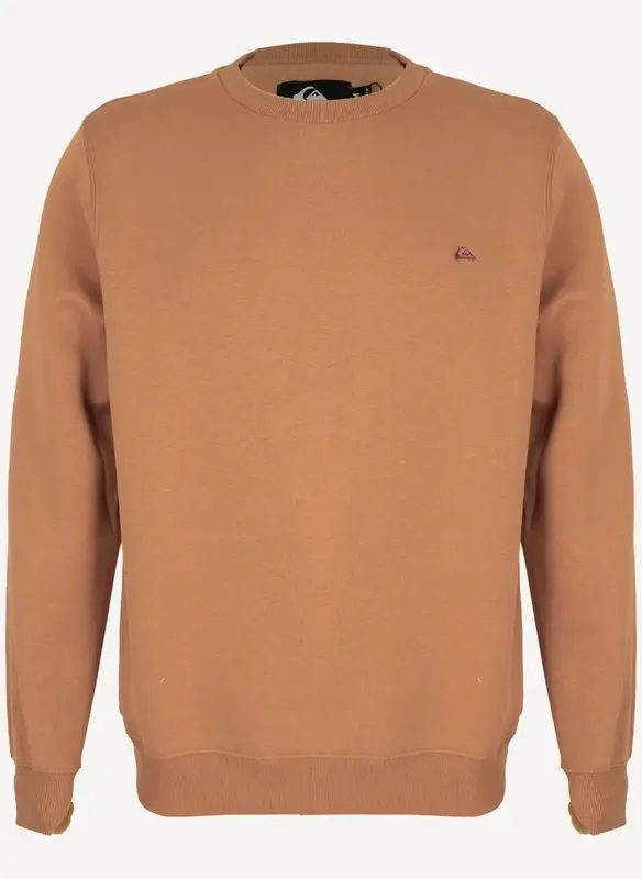 MOLETOM QUIKSILVER CARE EMBROIDERY MOSTARDA