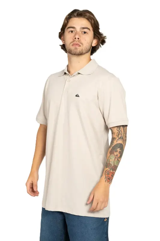 POLO QUIKSILVER EMBROIDERY PIQUET AREIA
