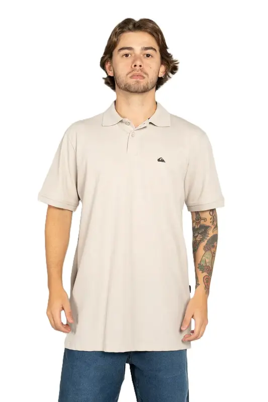 POLO QUIKSILVER EMBROIDERY PIQUET AREIA
