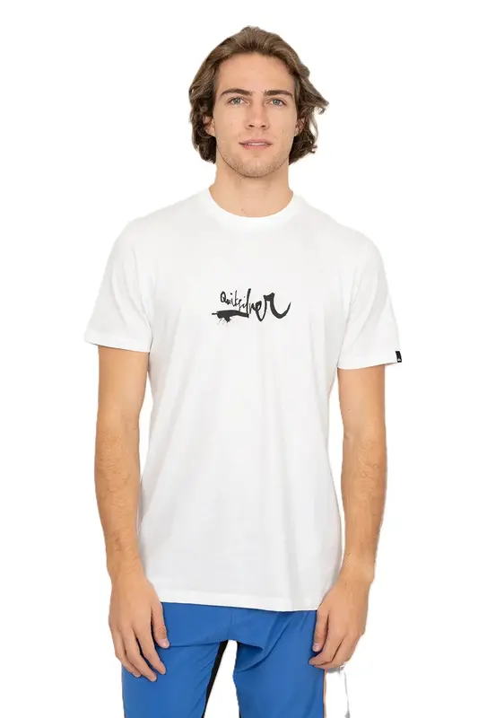 CAMISETA QUIKSILVER IMPAIRED LOGO DNA BRANCO