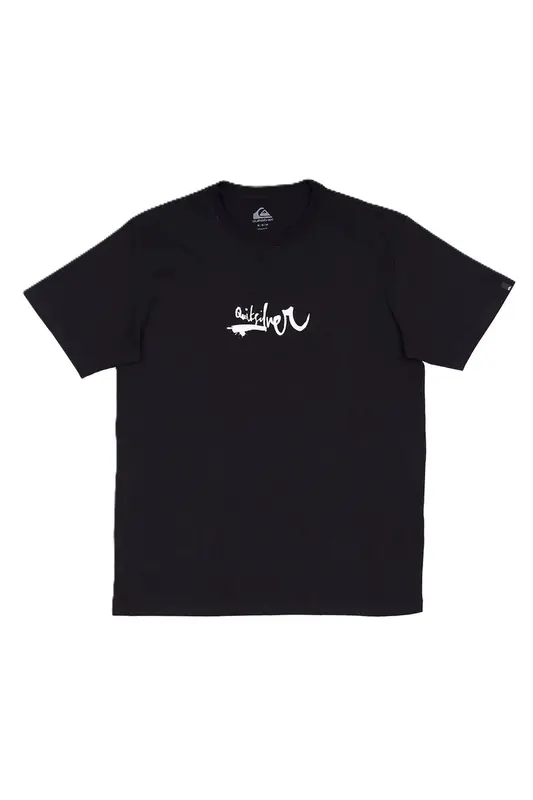 CAMISETA QUIKSILVER IMPAIRED LOGO DNA PRETO